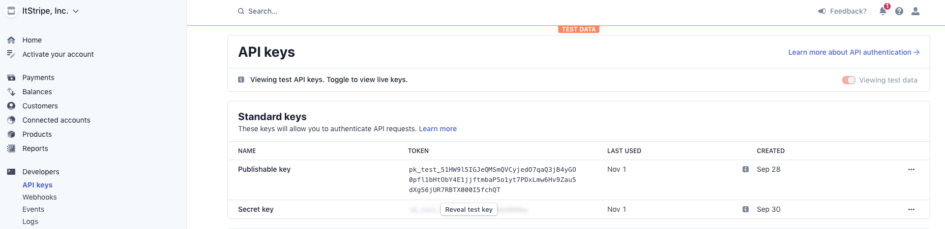 Setup Setting - Stripe Express Basics - Stripe Express Docs