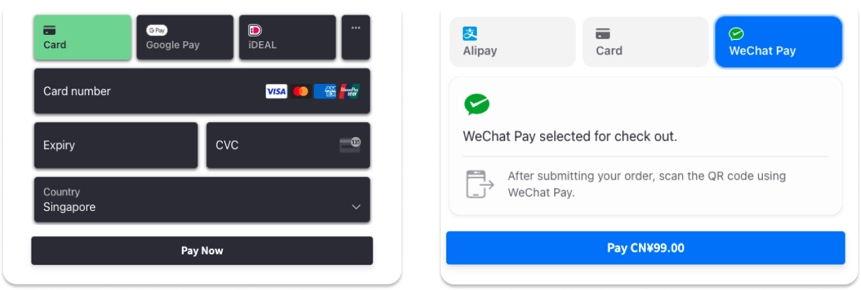 wp stripe express payment element