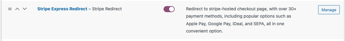 woocommerce stripe redirect activate